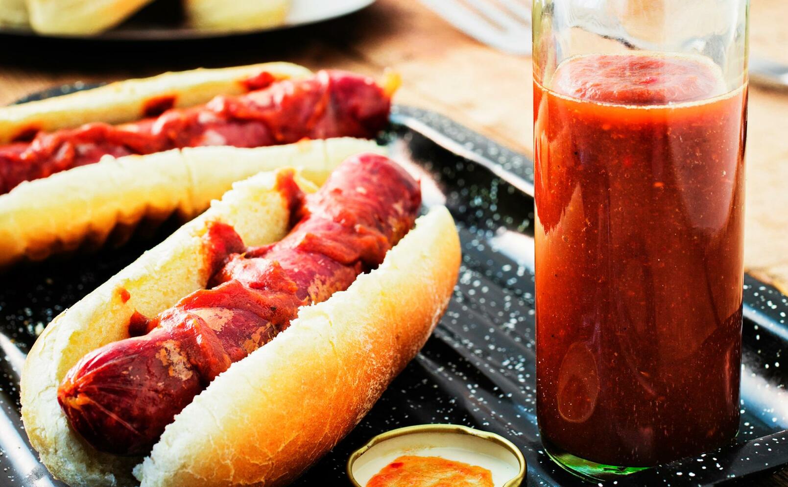 Tomatketchup långbakad