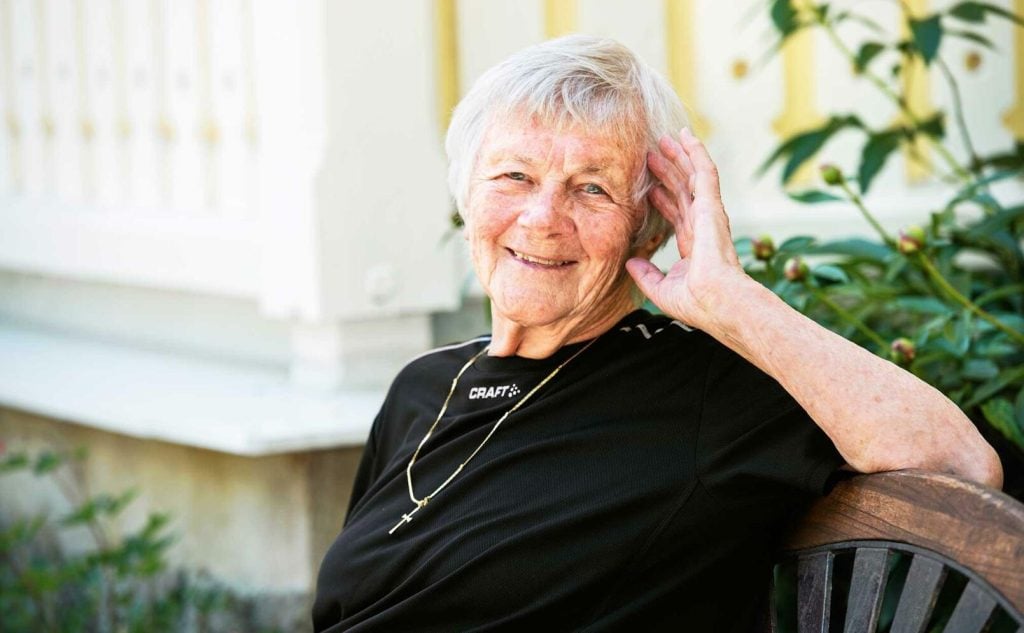 Inka Dahlquist räddades ur koncentrationslägret Ravensbrück och kom som flykting till Vrigstad i Småland: ”Det var himmelriket på jorden”. Foto: Anna Hållams.