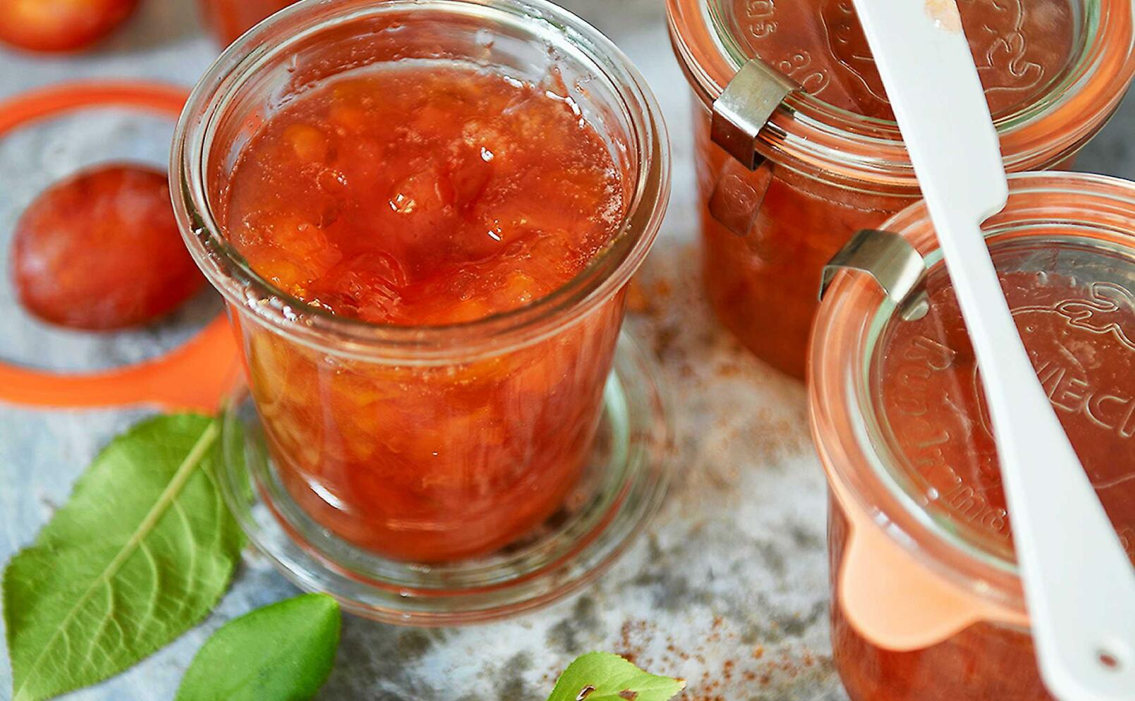 Plommonsylt med muscovado