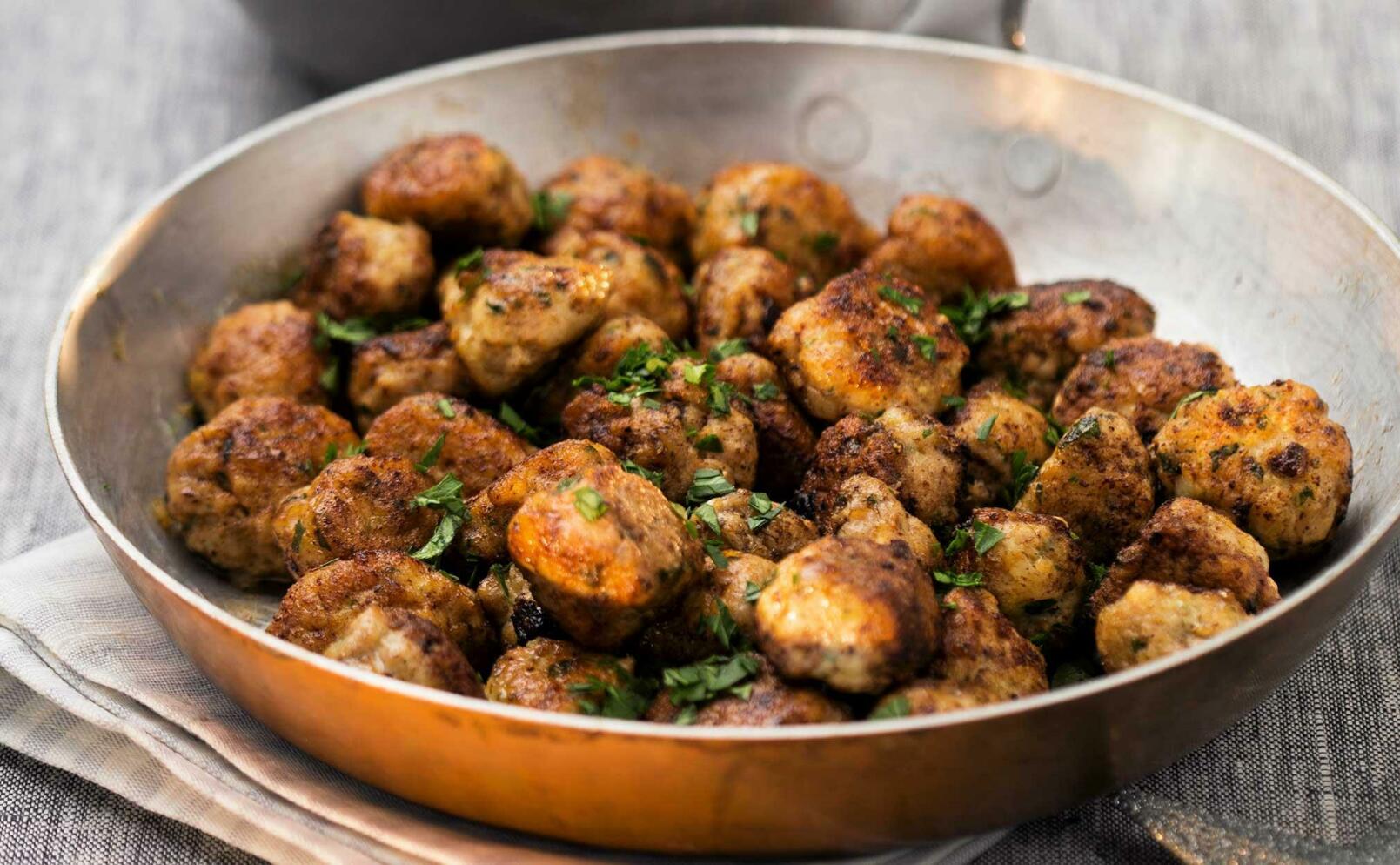 Fem fantastiska recept på köttbullar