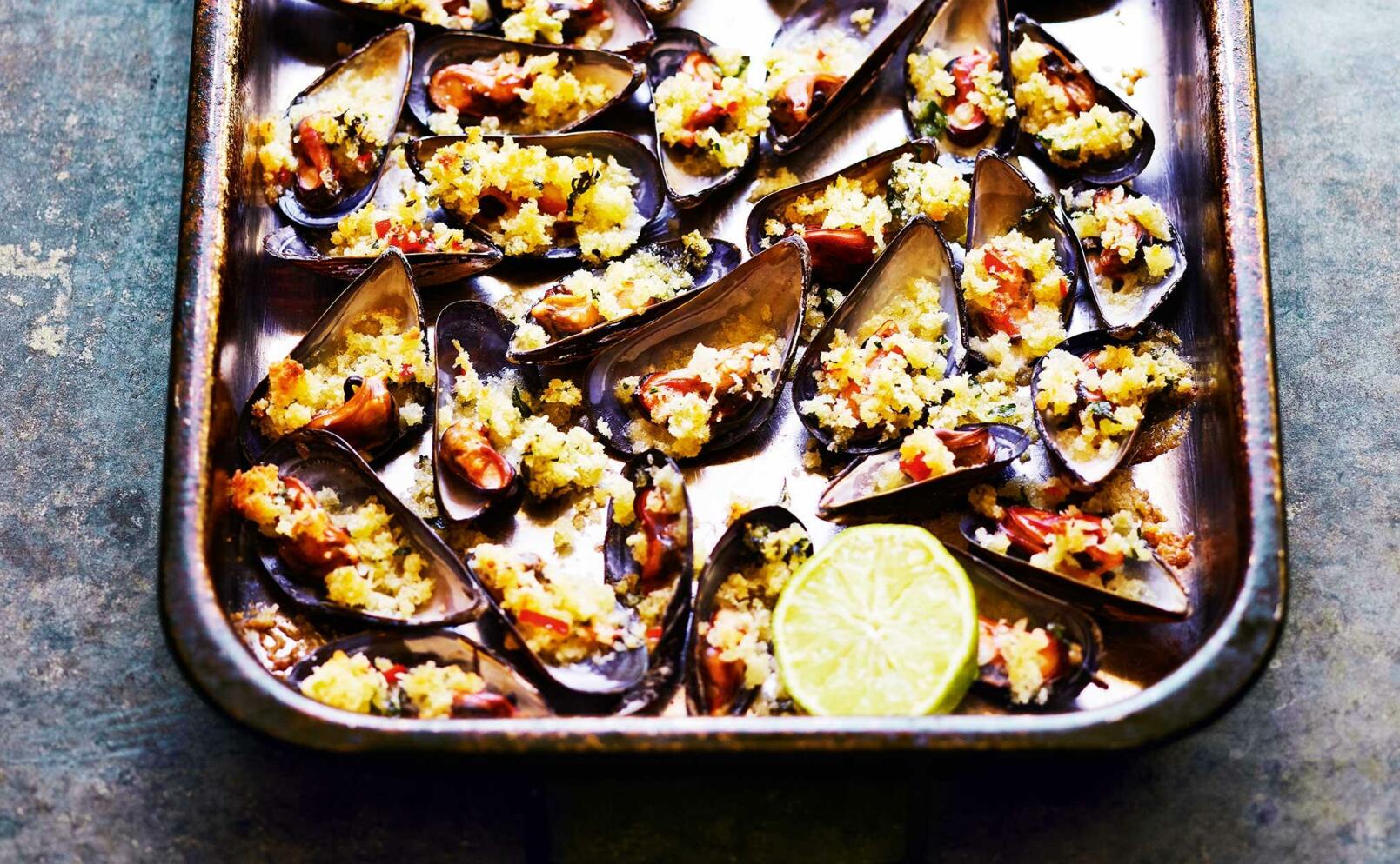 Musslor med chili och lime