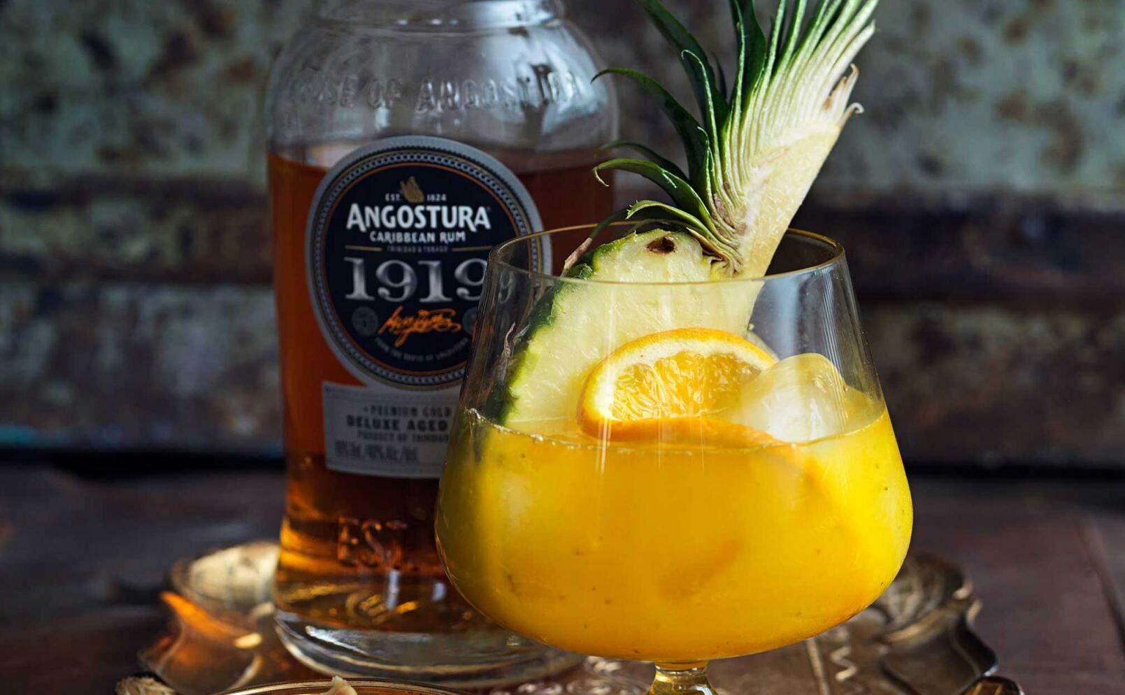 Romdrink med ananas