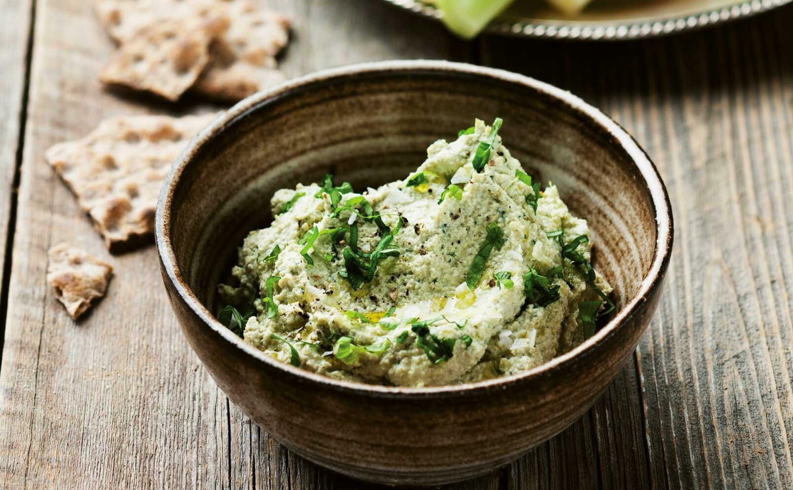 Cashewspread med kronärtskocka
