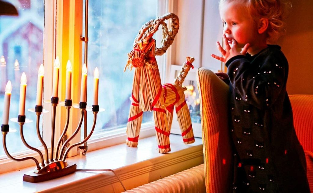 Se över julbelysningen innan den används. Sladdar och kontakter med sprickor i ska inte användas. Foto: Lisa Björner