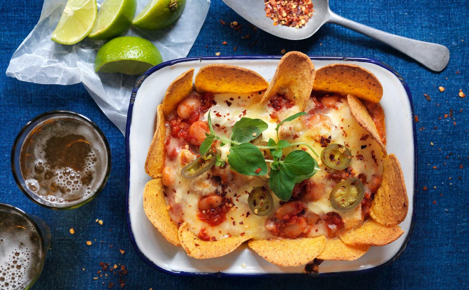 Böngratäng med nachos