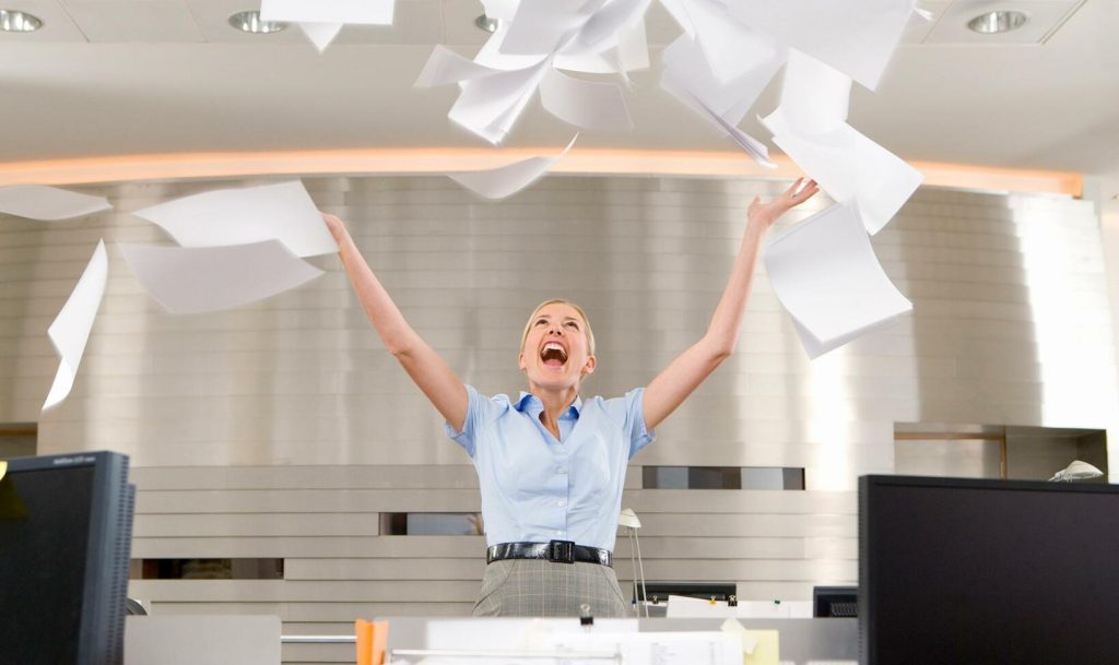 Sressad på jobbet? Lugn, det kan till och med vara bra för dig, i alla fall om du har stort inflytande över din arbetssituation. Foto: Getty Images