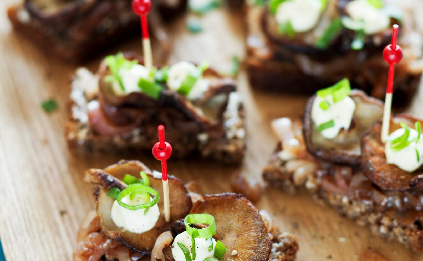 Pinxtos med shiitake