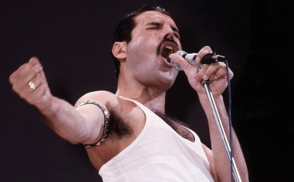 Freddie Mercury in action Foto: Getty