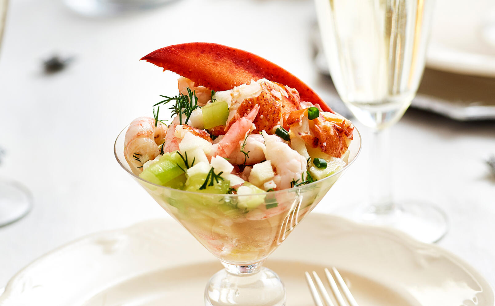 Nordisk ceviche med hummer