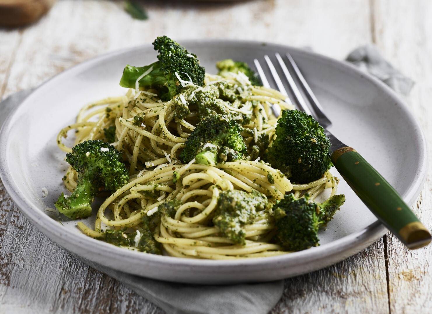 Pasta med nässelpesto