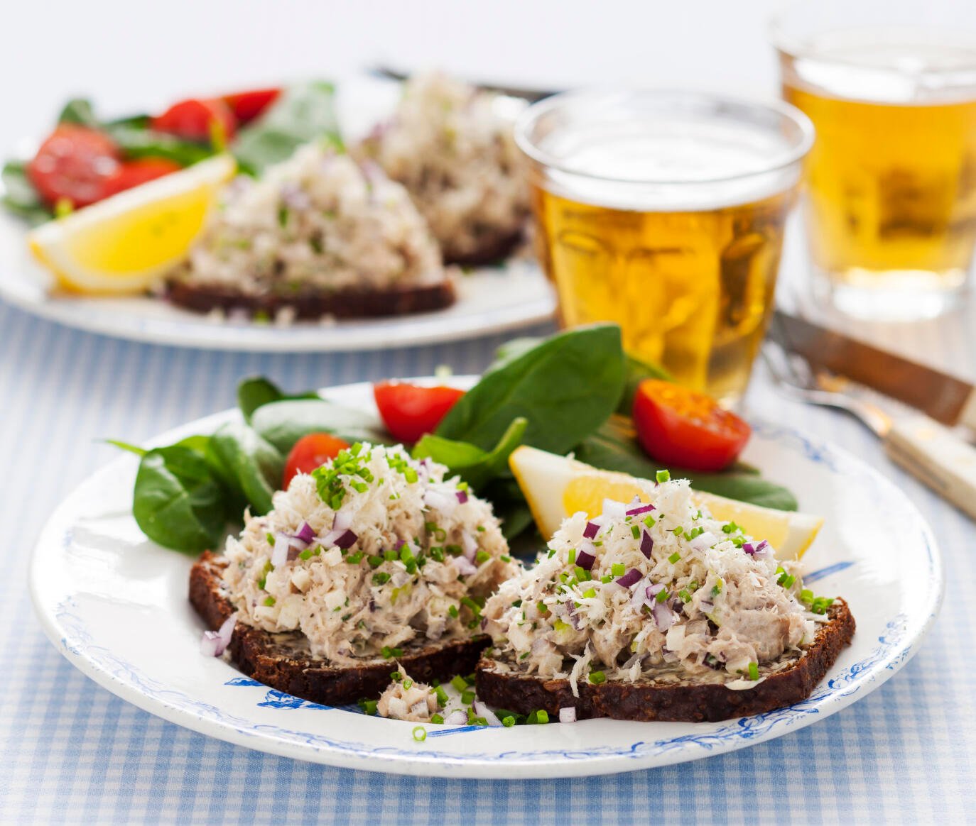 Böcklingröra på smörrebröd