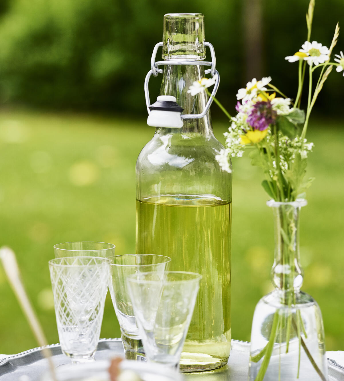 Citronsnaps med citronverbena