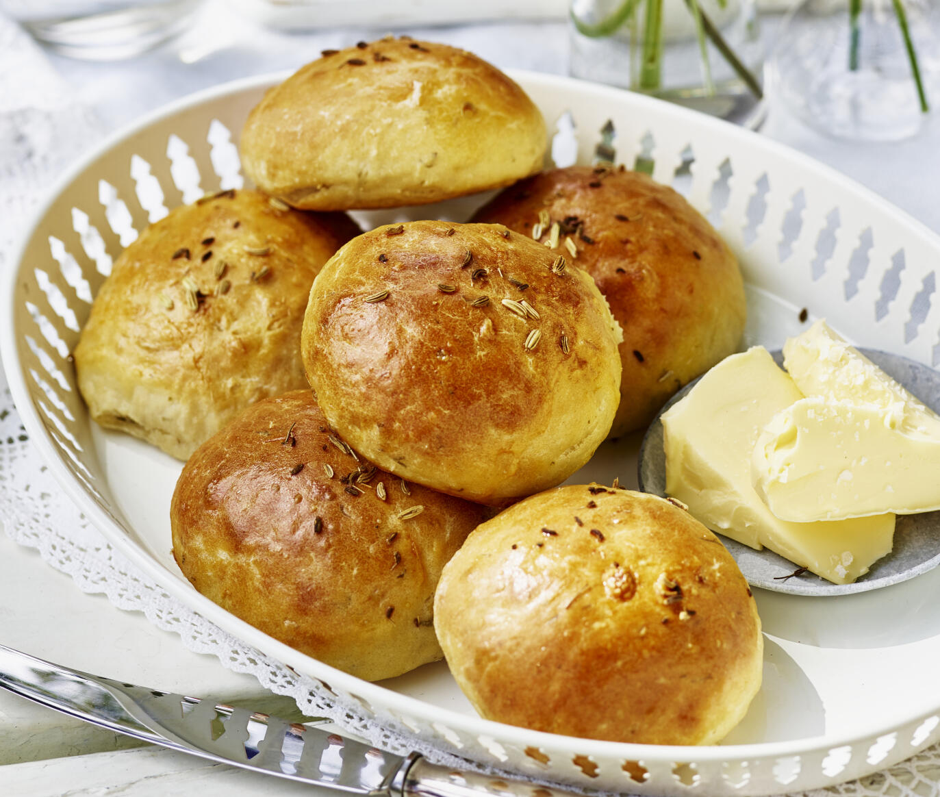 Kuvertbröd med dill