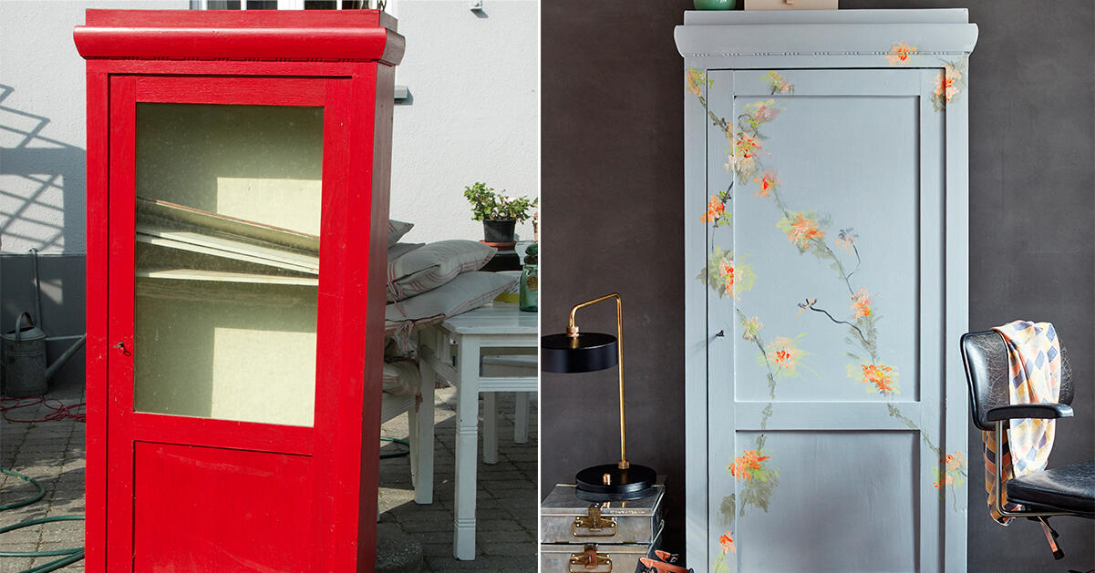 Gör det själv: Låt skåpet blomma