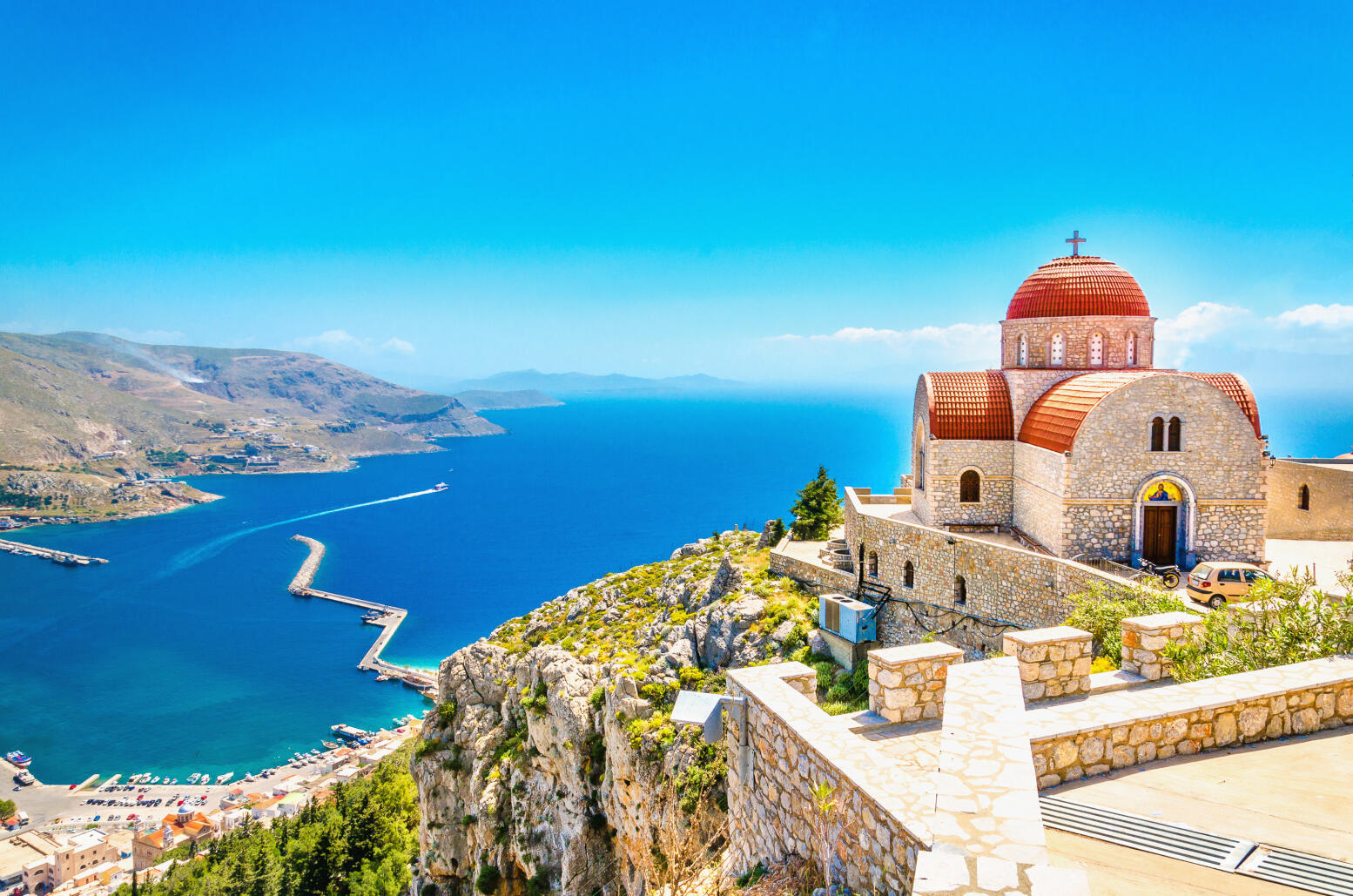 De Egeiska öarna är en höjdpunkt i Greklands öliv. Foto: Istock photo