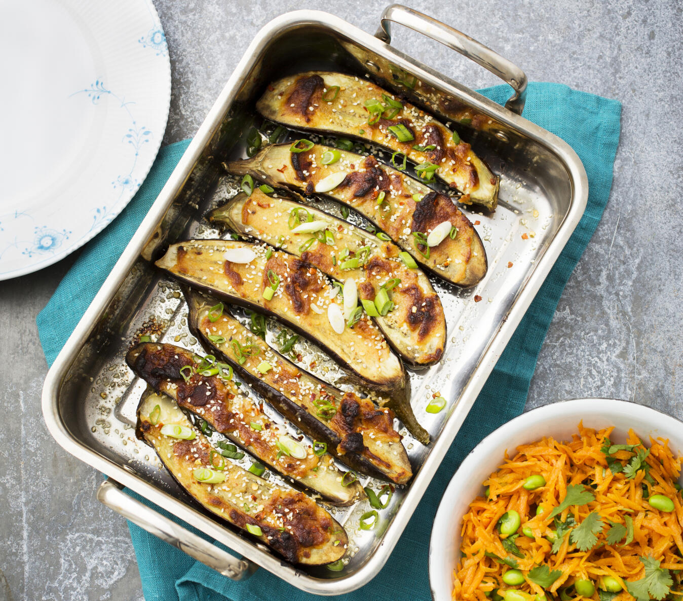 Aubergine med miso