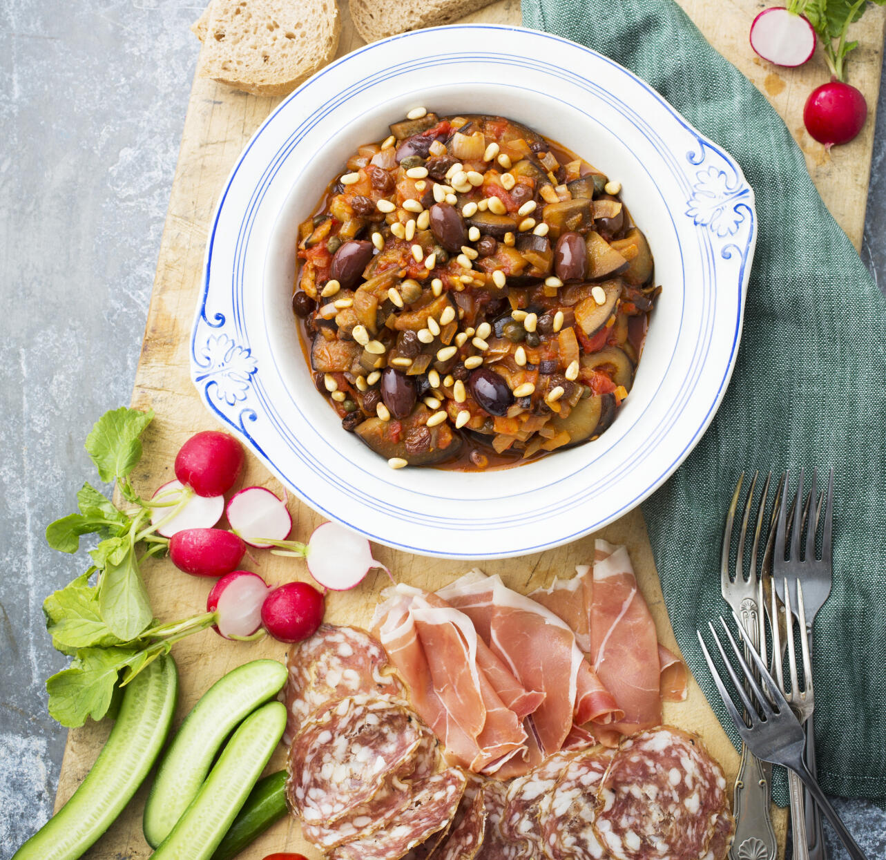 Caponata med kapris