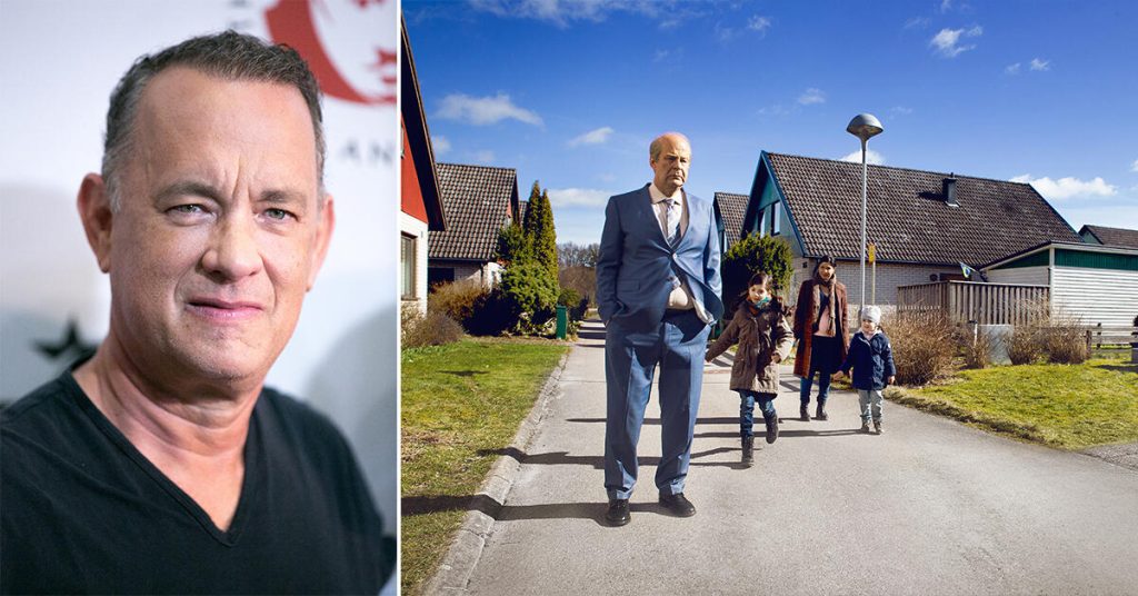 Tom Hanks spelar Ove i den kommande Hollywoodversionen. Rolf Lassgård gjorde rollen i den svenska filmen. Foto: Getty, Nordisk Film