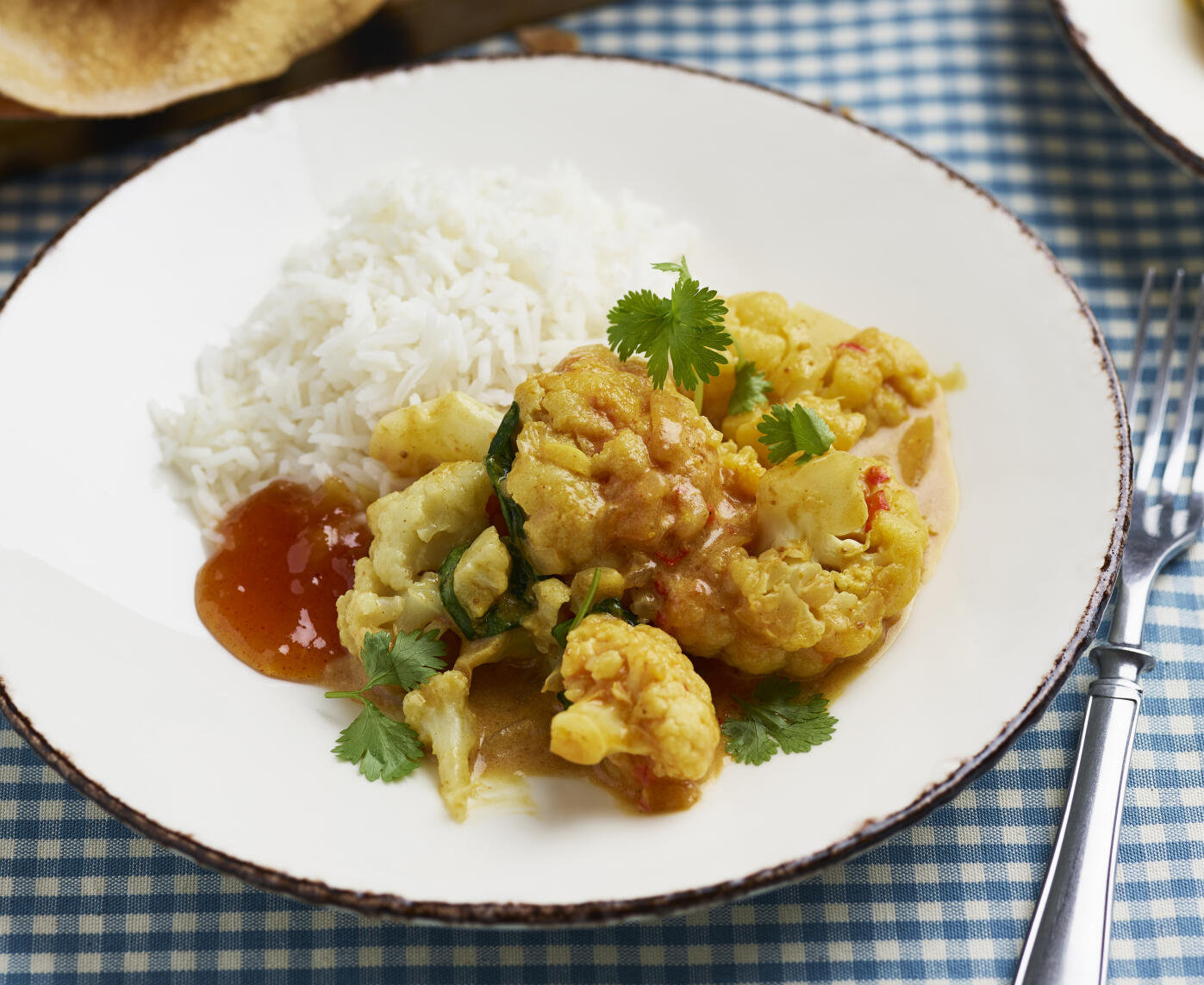 Blomkålsgryta med curry