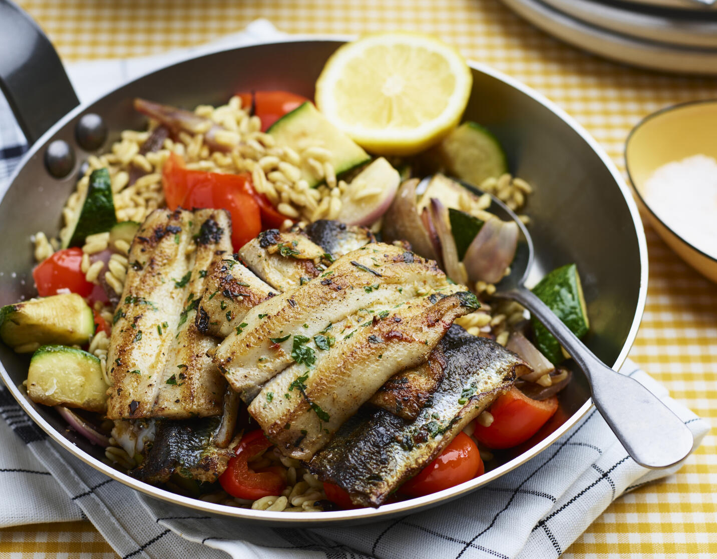 Stekt strömming med chermoula