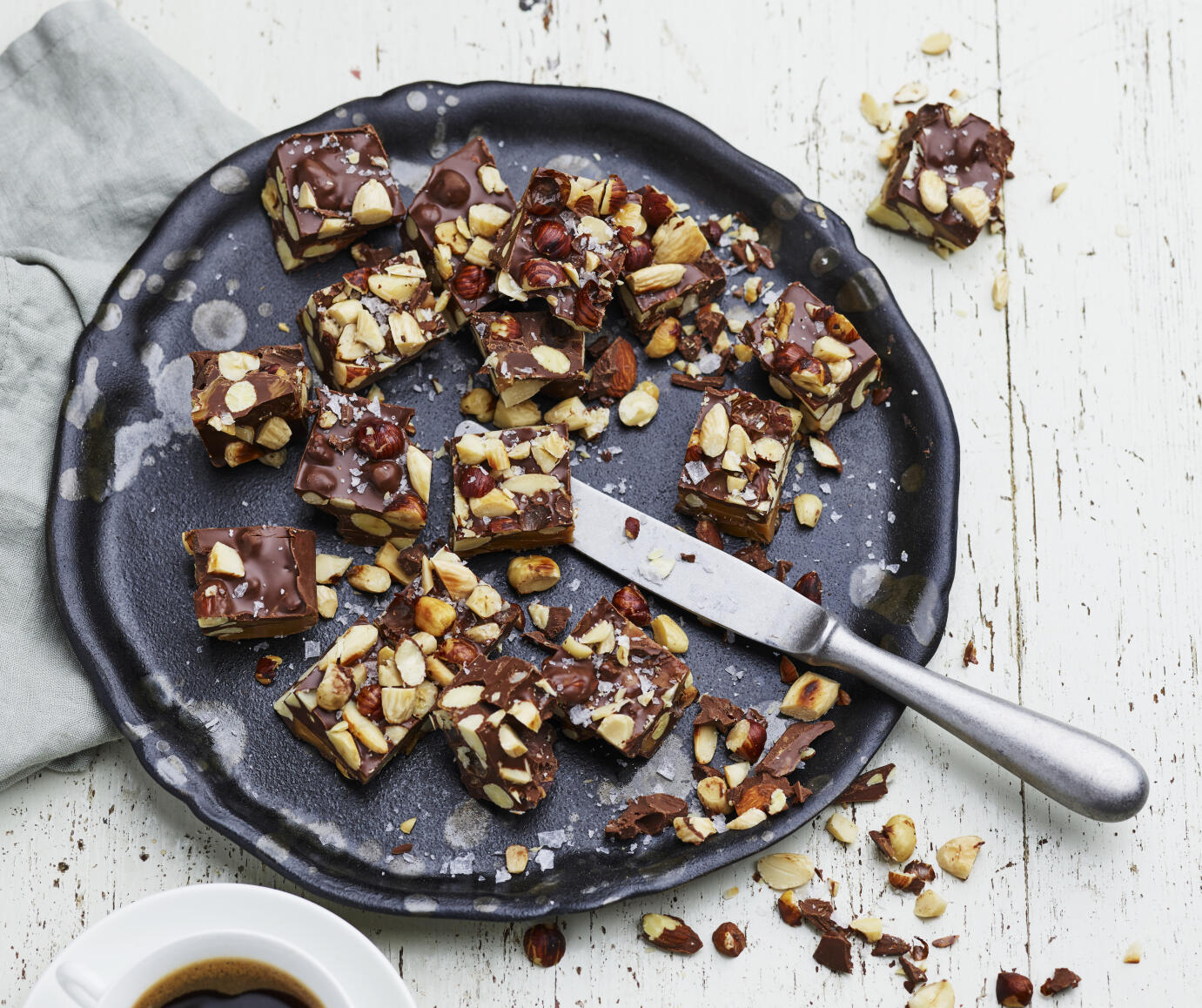Snickerskonfekt med kola