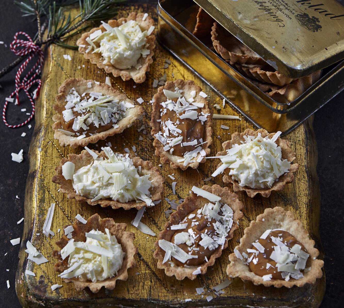 Vit chokladkräm med färskost