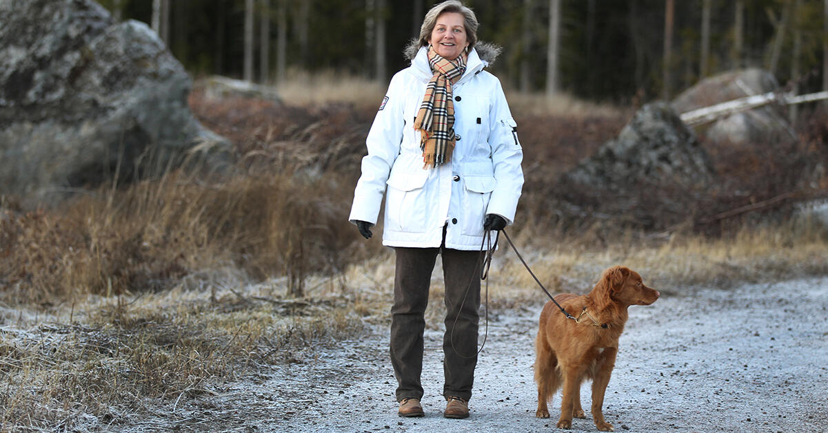 Yvonne lever med demens: ”Jag hoppas hjälpa andra genom att vara öppen”