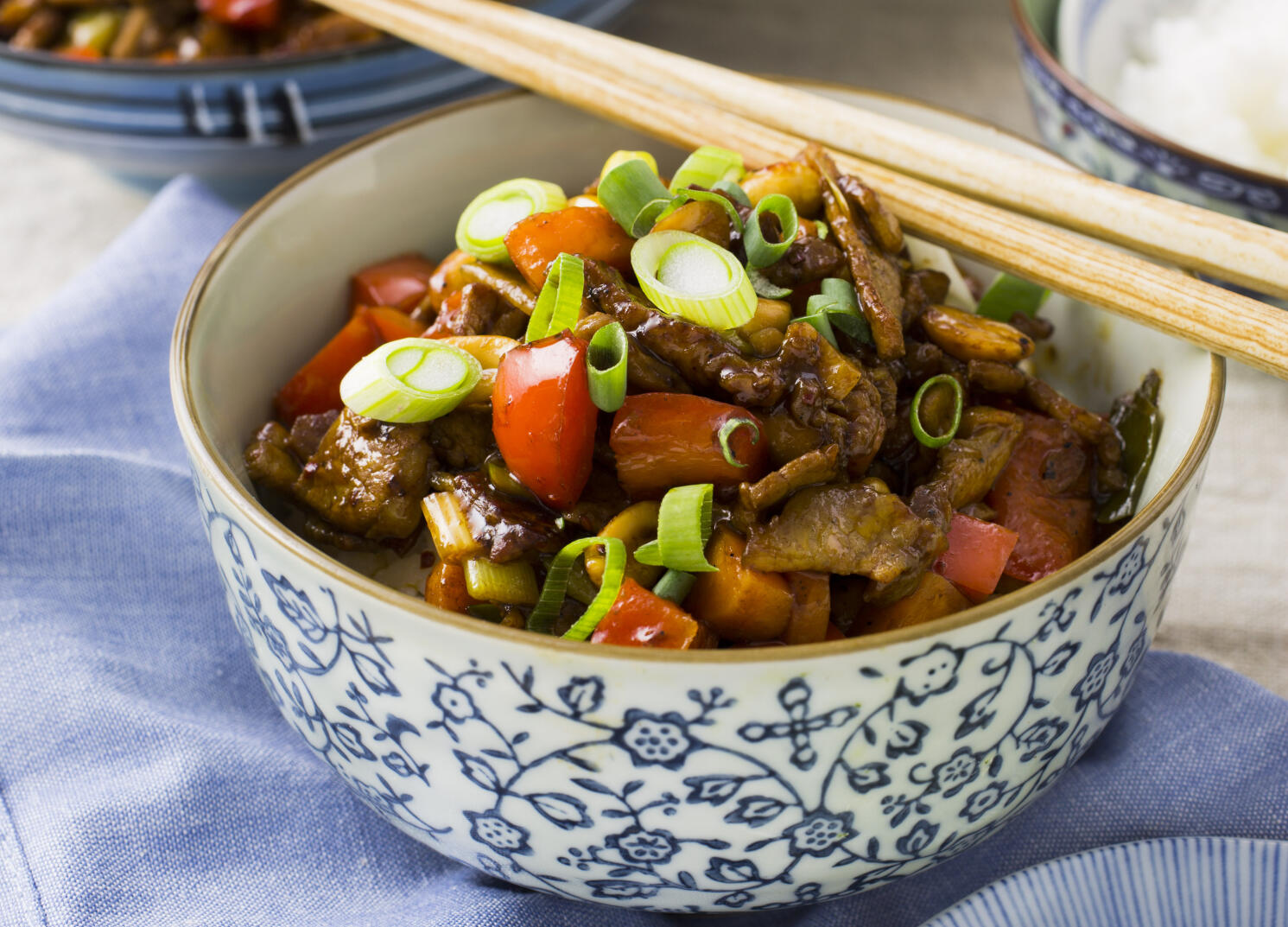 Gong bao med sidfläsk