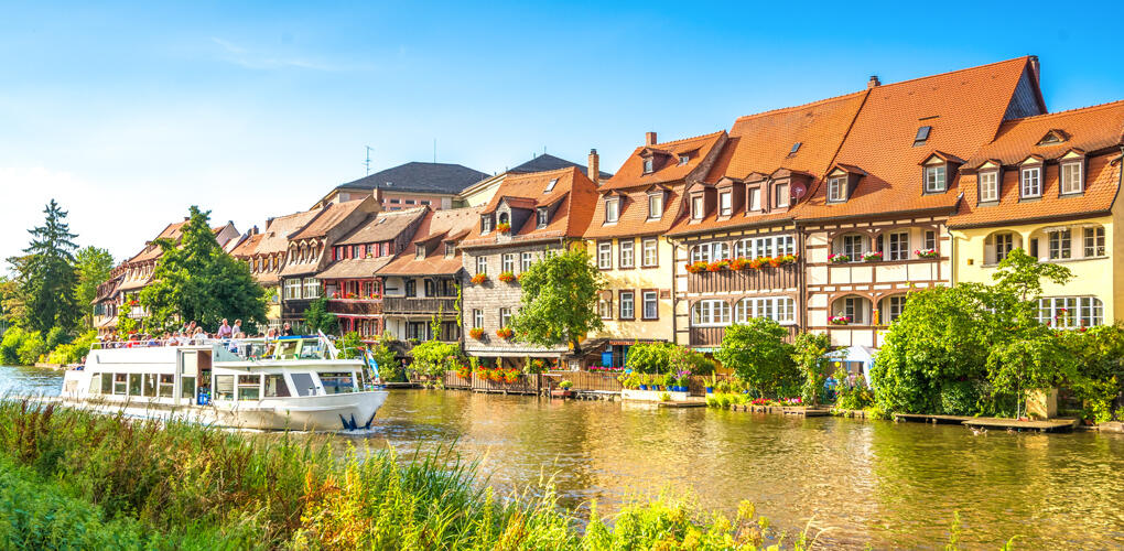 Det gamla fiskardistriktet i Bamberg har i folkmun fått smeknamnet "Lilla Venedig"