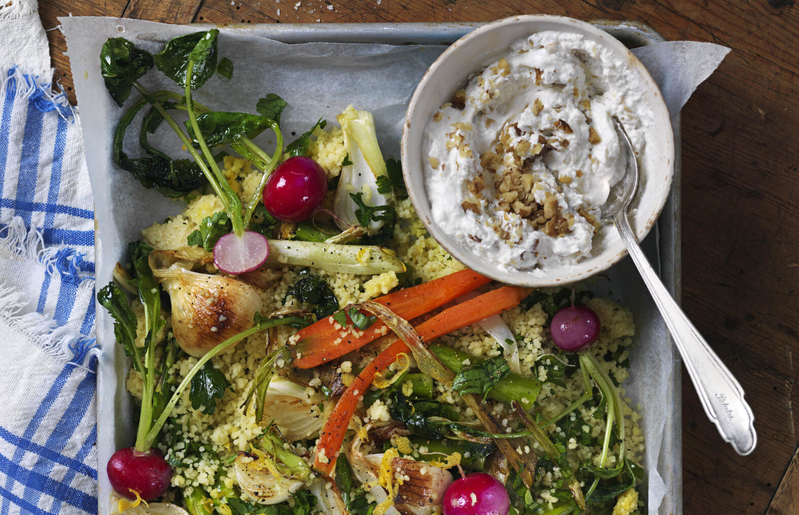 Couscous med ricottakräm
