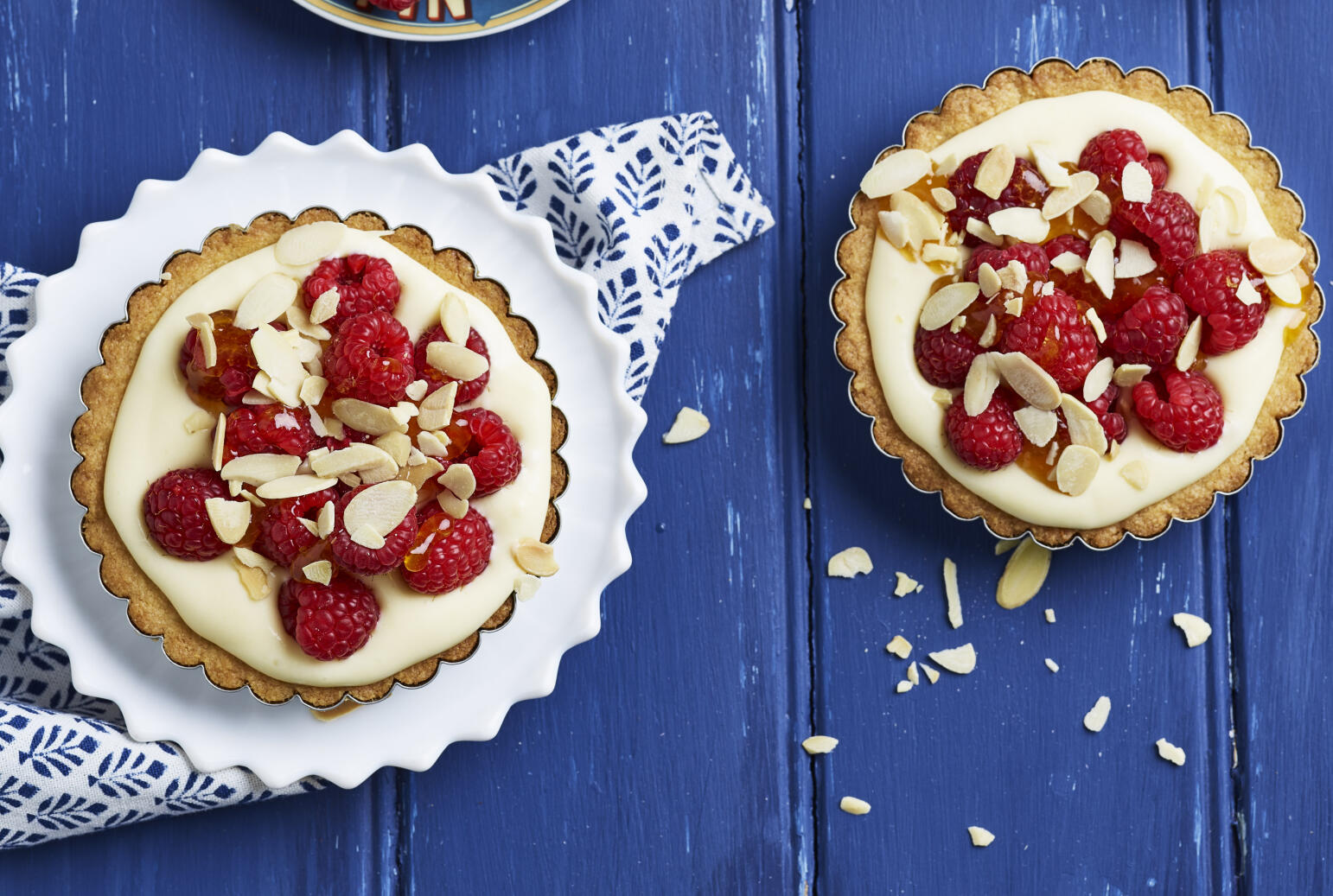 Tarteletter med hallon