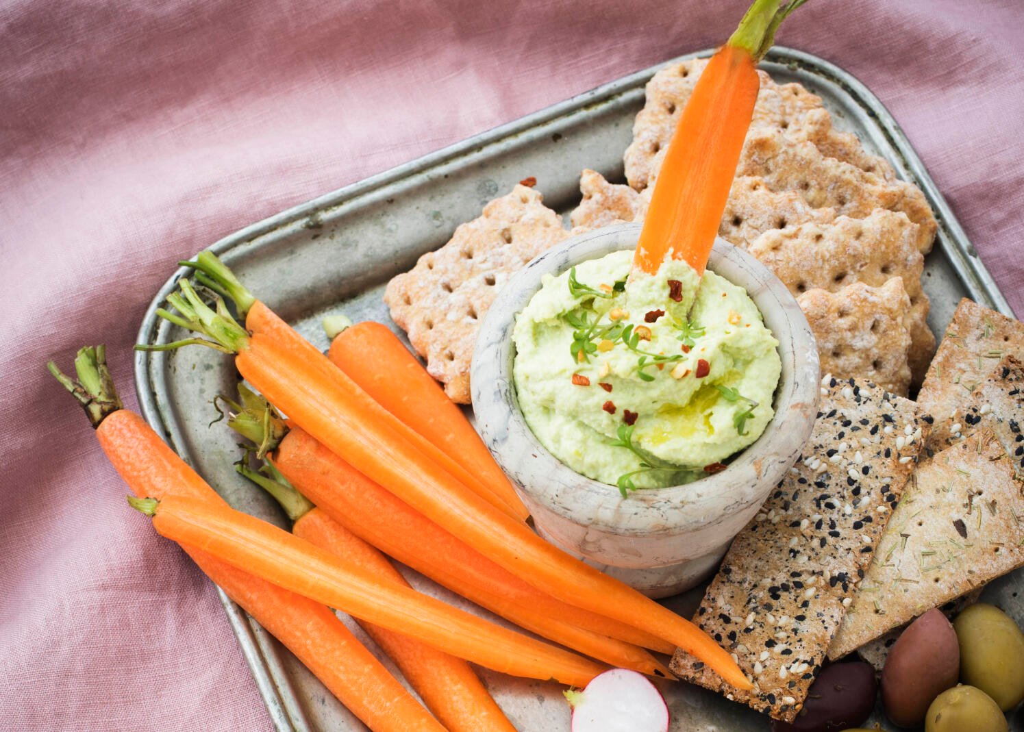 Hummus på sojabönor