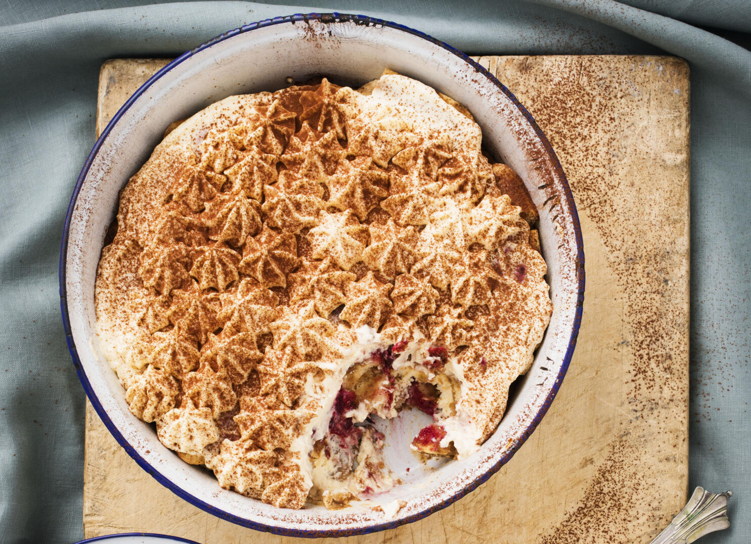 Tiramisu med körsbär
