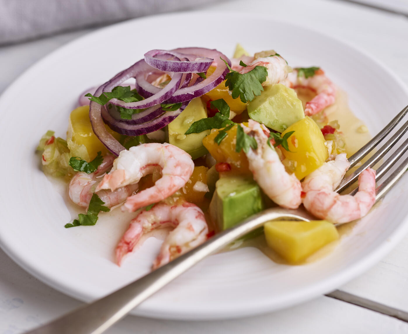Räkceviche  med avokado