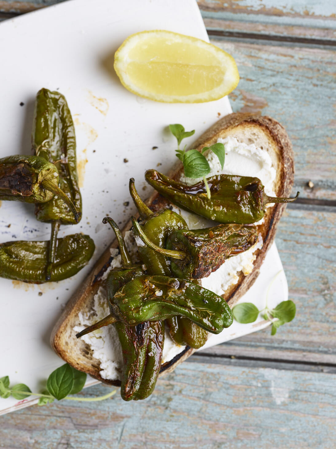 Bruschetta med padronchili