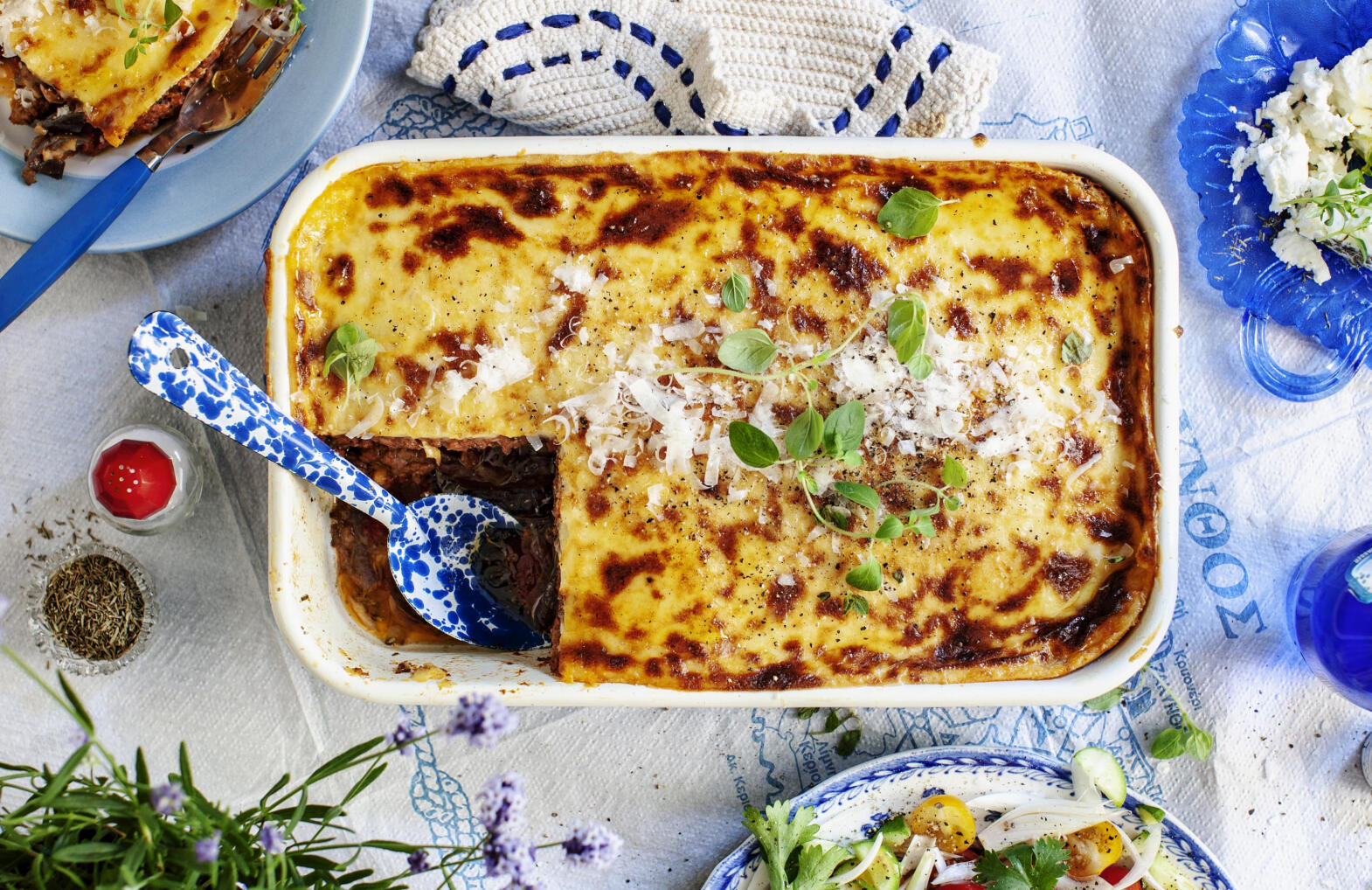 Moussaka på lammfärs