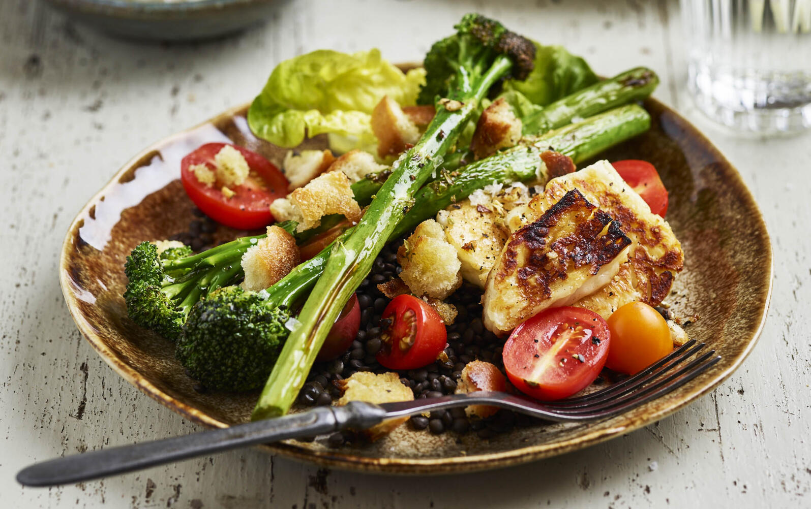 Bellaverdebroccoli med linser