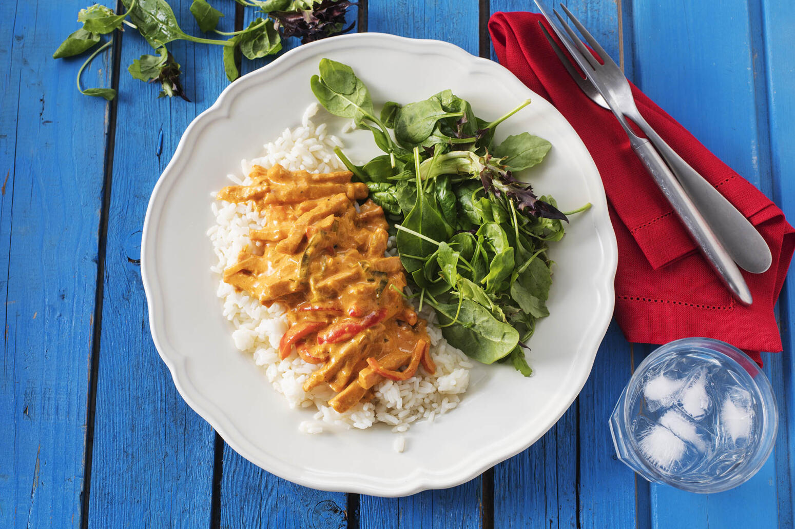 Kasslerpanna med curry