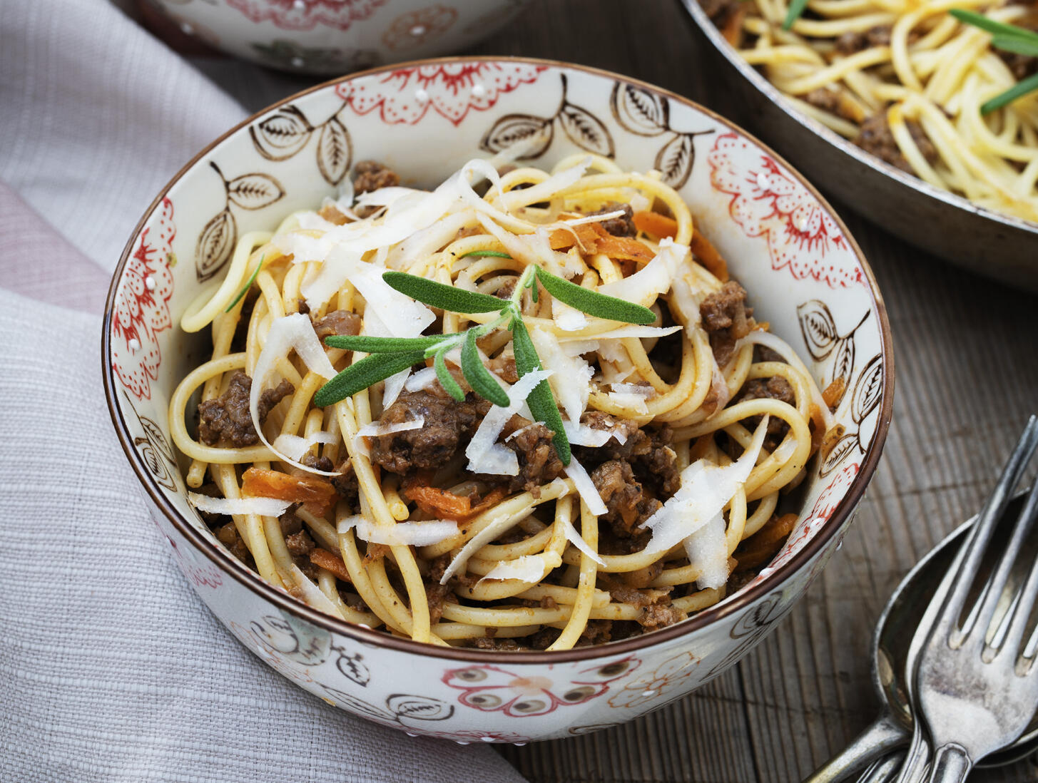 Höstbolognese med rotfrukter