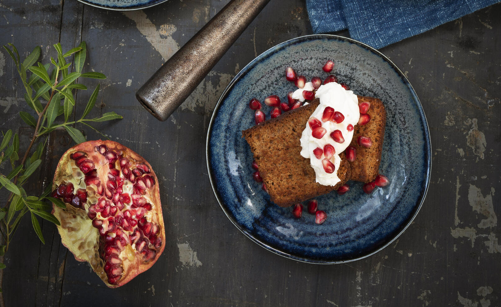 Stekt pepparkaka med mascarpone