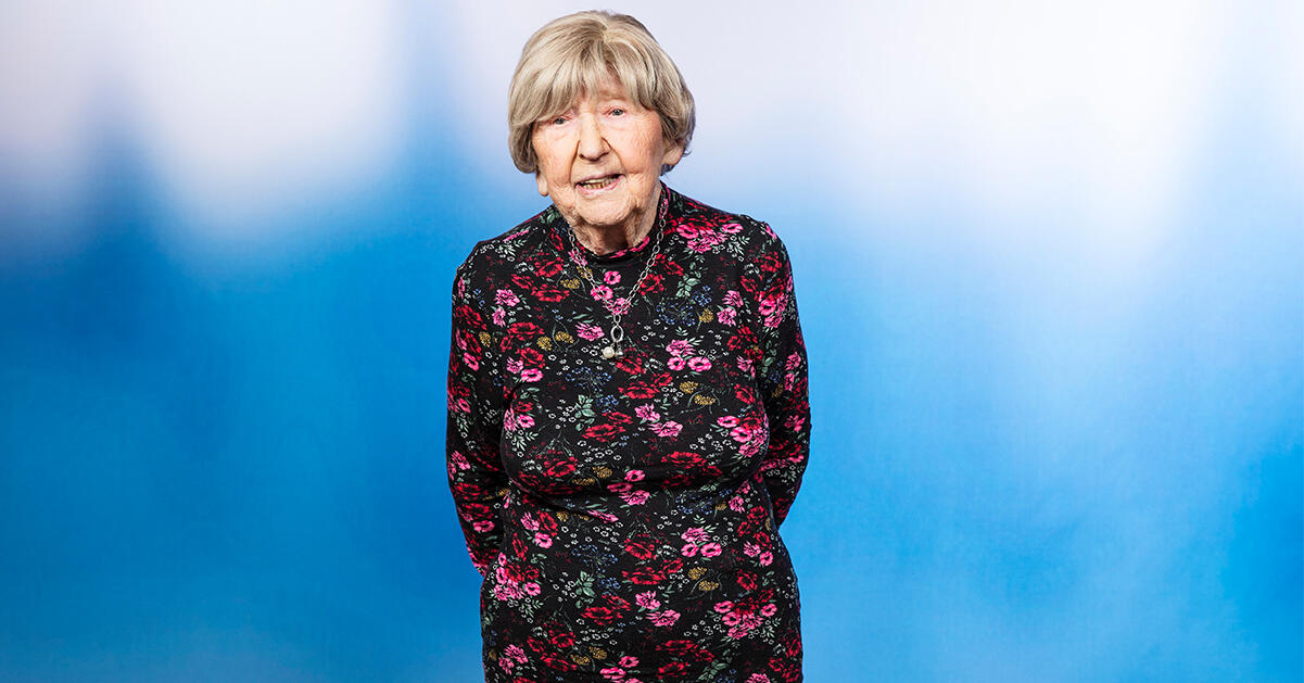 Dagny Carlsson, 106, om bilolyckan: “Jag hade änglavakt”