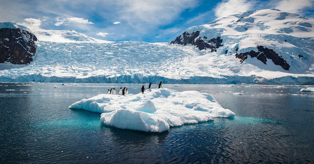 Smältande isar har blivit en symbol för klimathotet, och för många väcker den här vackra vyn mest en oro. Foto: Getty Images