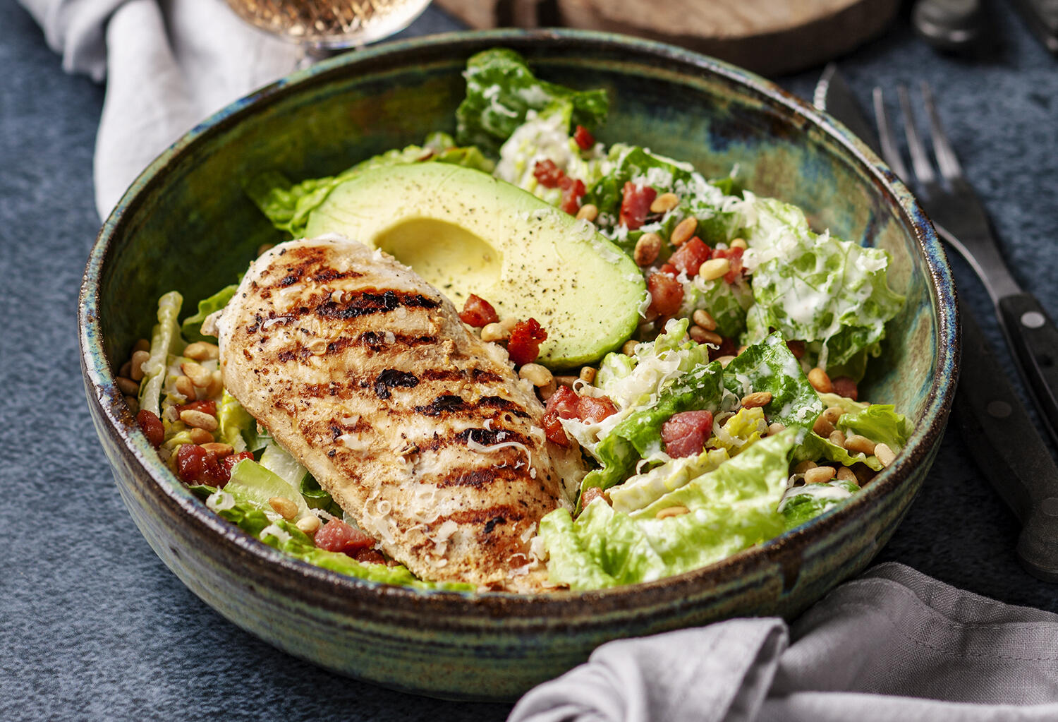 Caesarsallad med kyckling