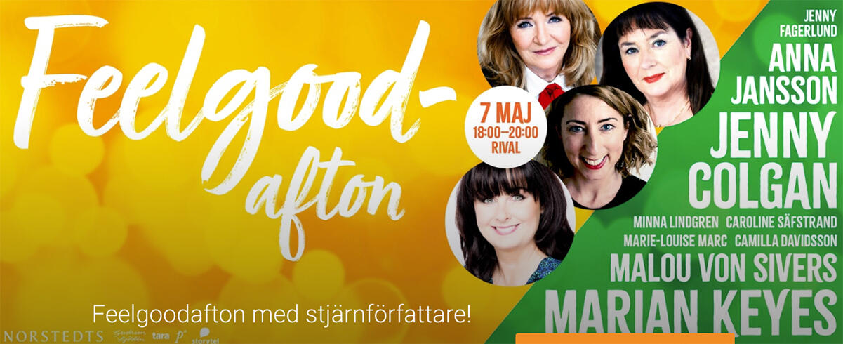 Vi lottar ut biljetter till Feelgoodafton på Rival