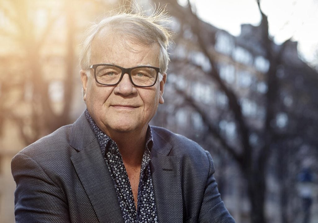 Lasse Berghagen, en trubadur i själ och hjärta. – Musiken är ett gift, det går inte att lägga ner, konstaterar han.Foto: Peter Knutson