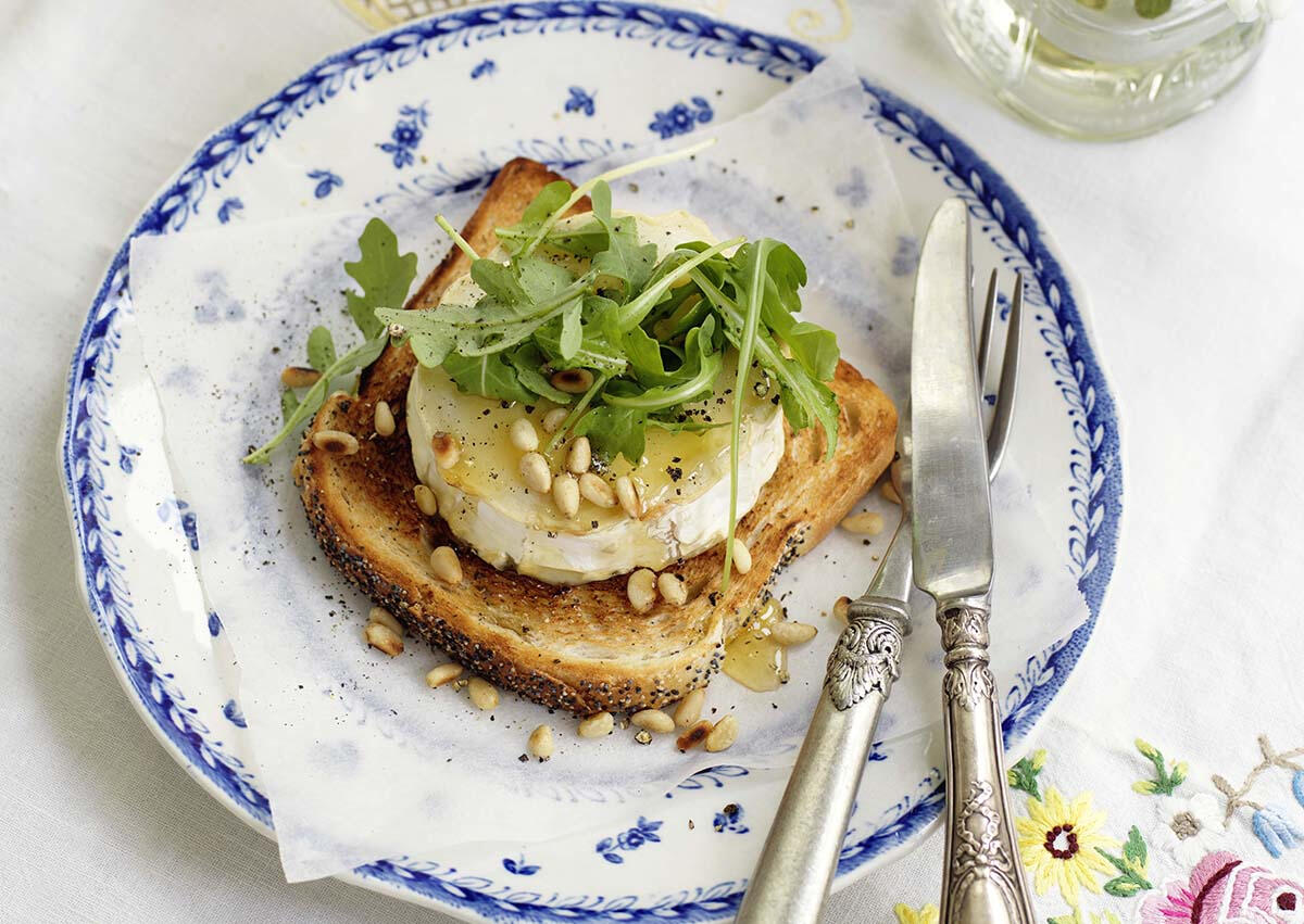 Getosttoast med honung