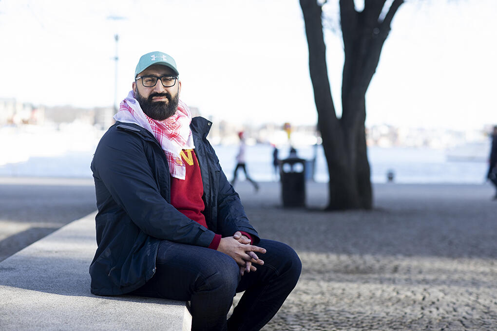 – Skolan är livsviktig, den kan vara avgörande för vilket liv man har möjlighet att leva, säger Hamid Zafar. Foto: Peter Jönsson