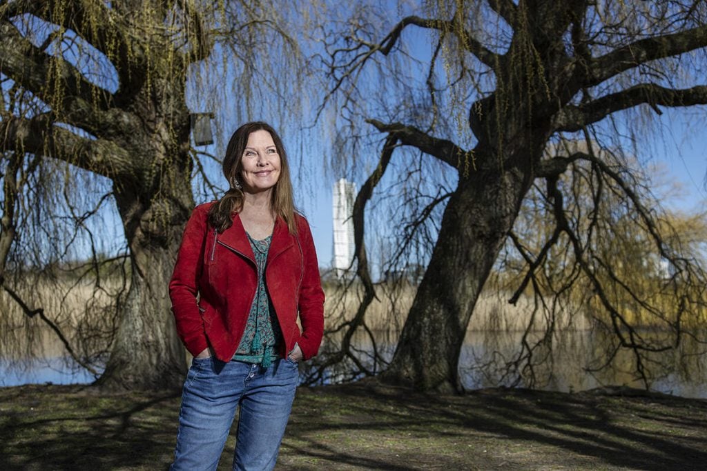 För några år sedan hade Anna-Lena en nära döden-upplevelse. Foto: André de Loisted