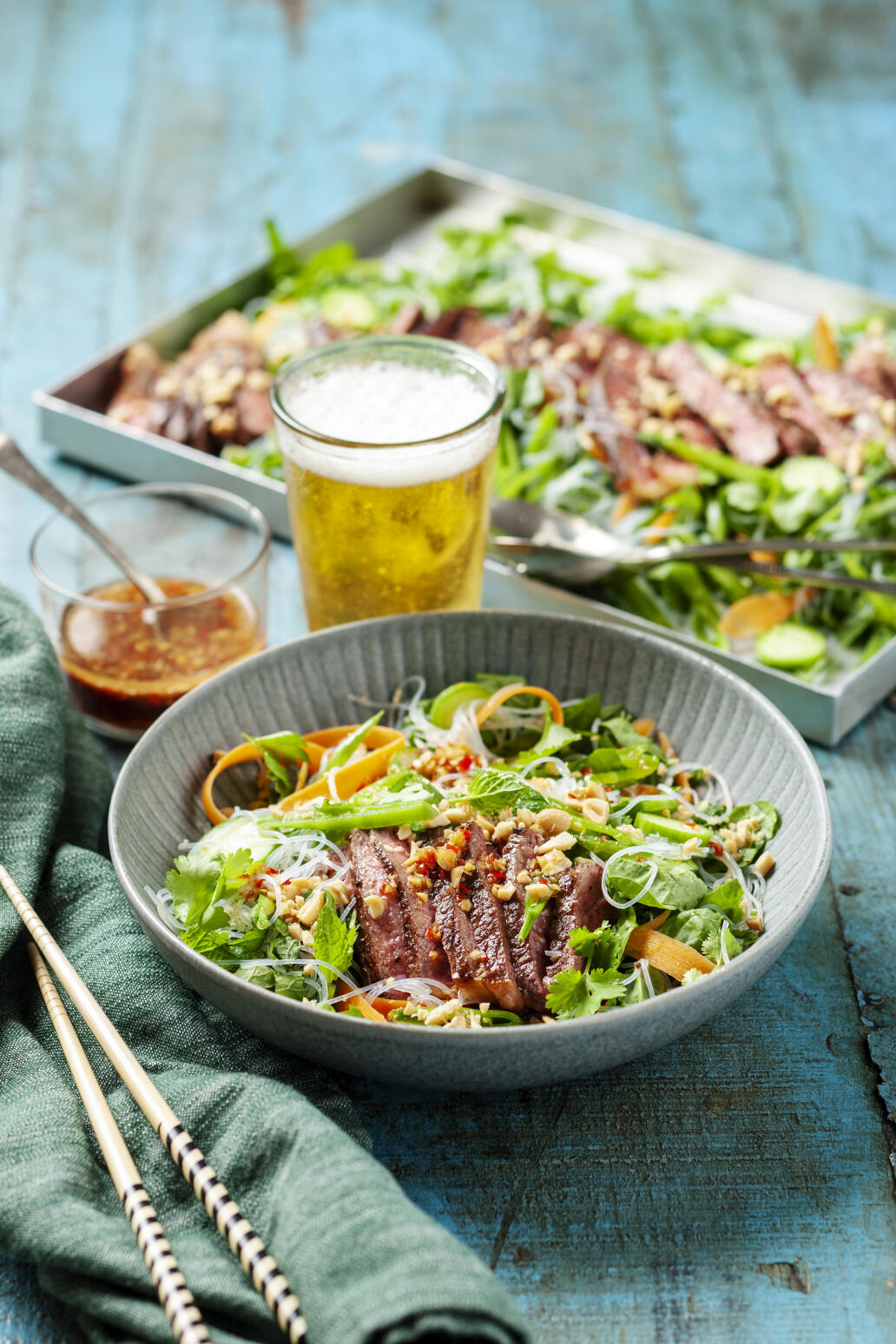 Vietnamesisk  biffsallad