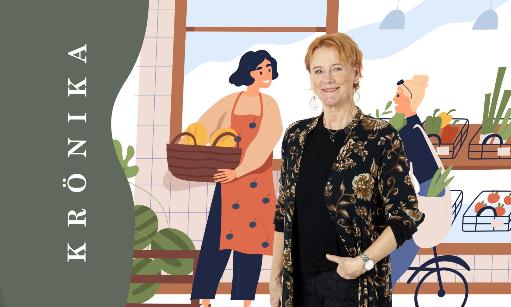 Chefredaktör Åsa Holmström: “Kanske borde en sån som jag ha varningstriangel?”